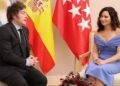Milei se reunió con la presidenta de la Comunidad de Madrid