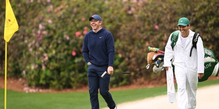 [Deportes] Rory McIlroy lidera en el Masters de Augusta con una sólida primera ronda