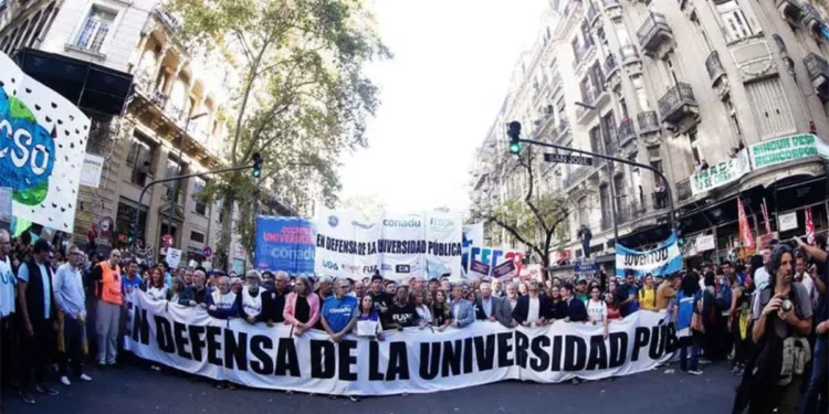 Las universidades anuncian un nuevo paro en demanda del cumplimiento de la ley de Financiamiento