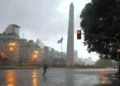 Tormentas y descenso de temperatura en el AMBA