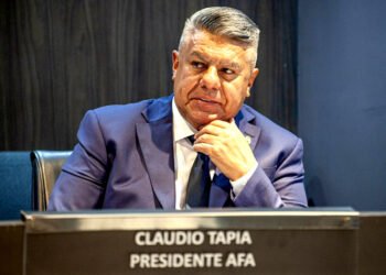 Tensión entre River y la AFA: el gesto polémico de Claudio Tapia