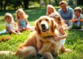 Golden Retriever: una opción ideal para familias con niños, según una veterinaria