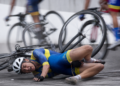 Drama en el velódromo: el accidente en los Juegos Suramericanos de ciclismo