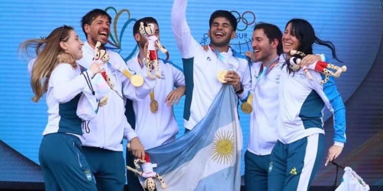 El medallero de los Juegos Suramericanos: Argentina y Colombia luchan por el segundo puesto y los deportes determinantes